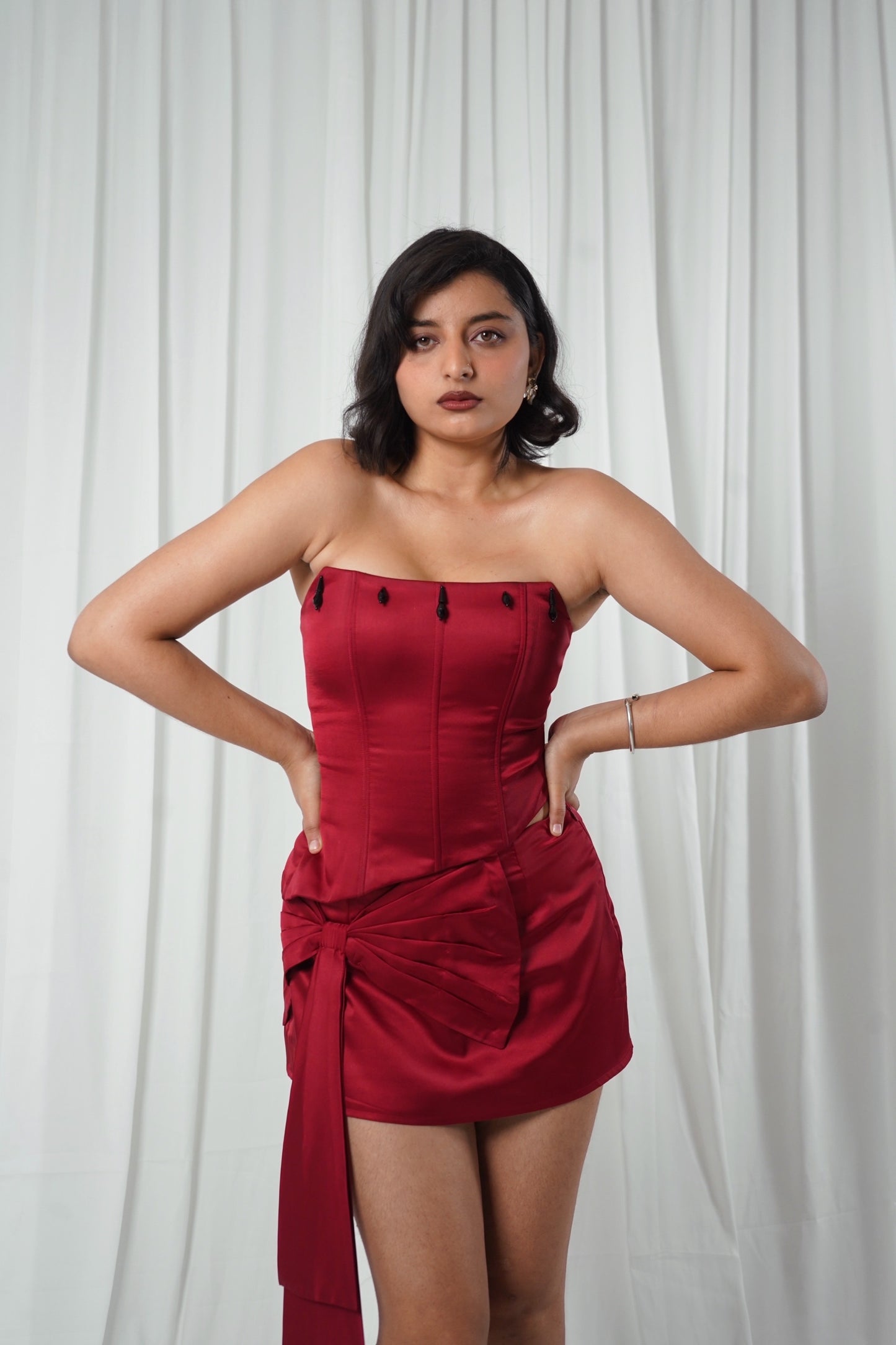 Ruby Midnight Corset